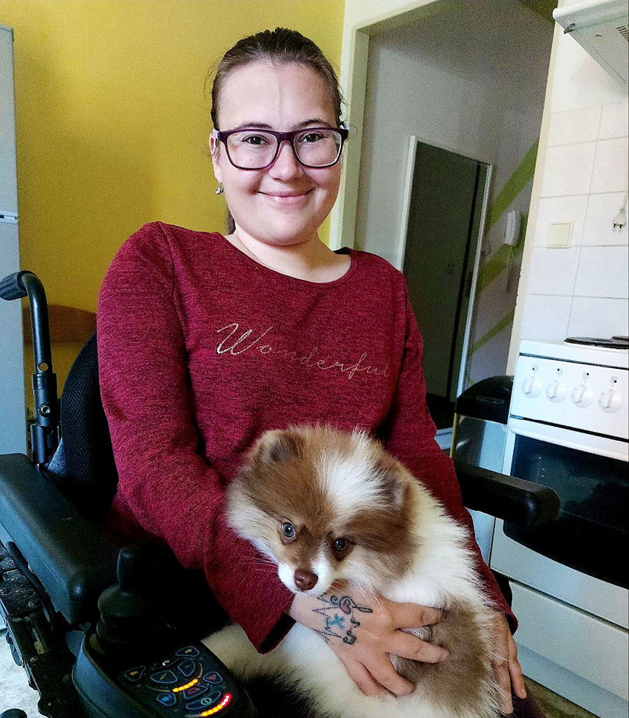 Lea Kolínková má ode dneška nového psího společníka